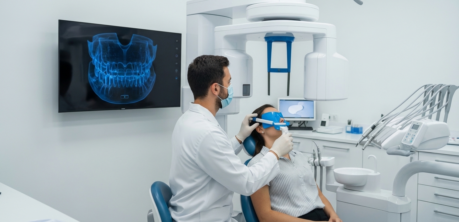 Tandarts in Turkije maakt gebruik van geavanceerde 3D-scantechnologie voor nauwkeurige en moderne behandelingen.