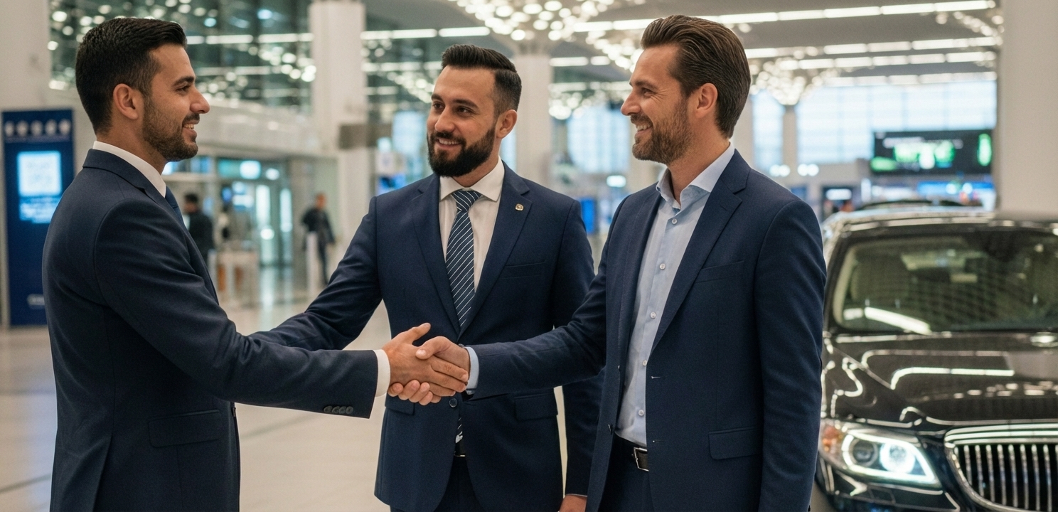 naar Turkije Vliegen begint met een zorgeloze, all-inclusive VIP-transfer vanaf de luchthaven.