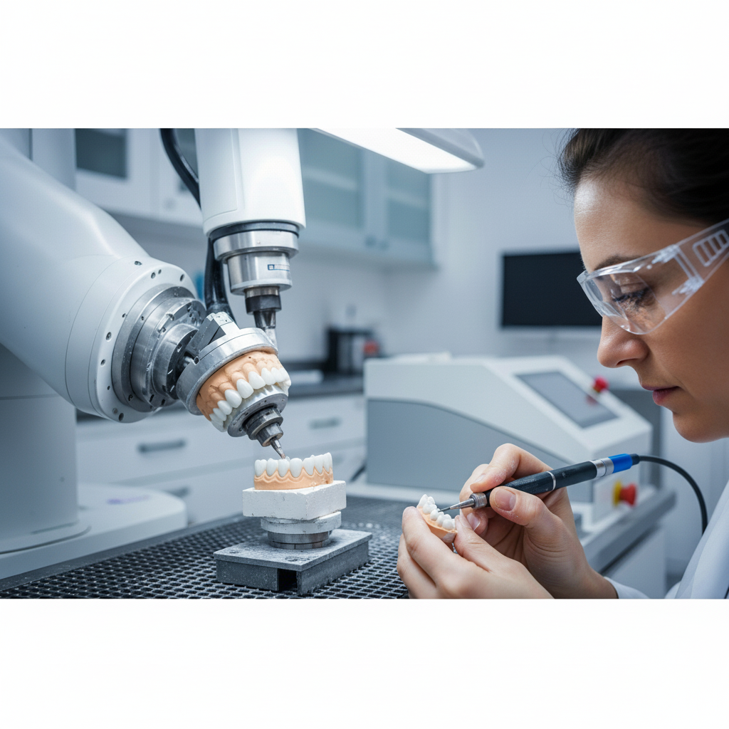 Nieuwe Tanden in 1 Week in Turkije wordt mogelijk gemaakt door geavanceerde technologie en vakmanschap in het laboratorium