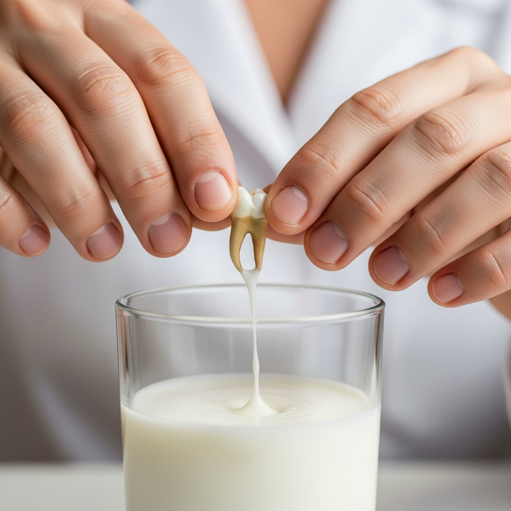 Spoed Tandarts zorg is essentieel na een ongeval met een uitgeslagen tand.