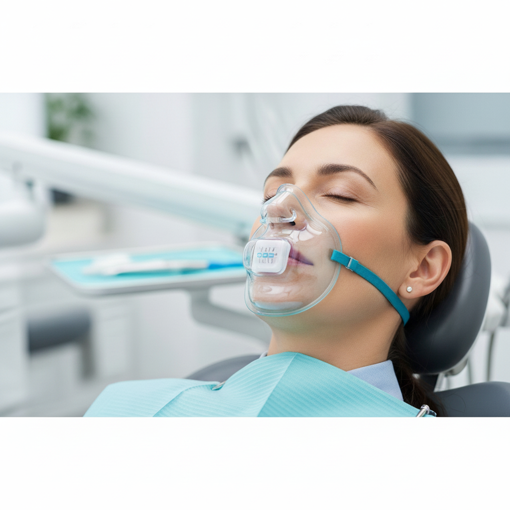 Angst voor de Tandarts wordt effectief verminderd met lachgassedatie in een veilige tandartspraktijkomgeving.