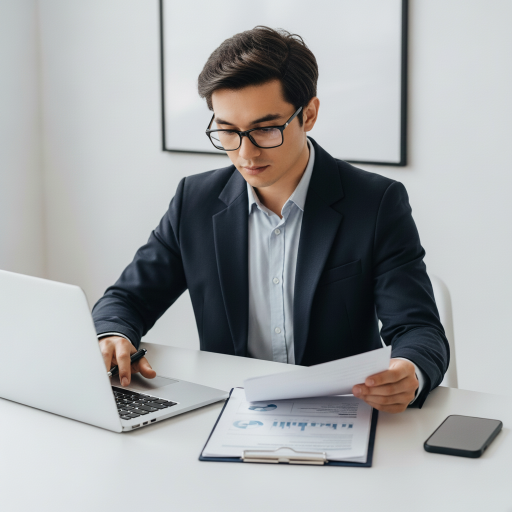 Tandartsverzekering Nederland: Een persoon vergelijkt zorgvuldig aanvullende pakketten om de juiste keuze te maken.