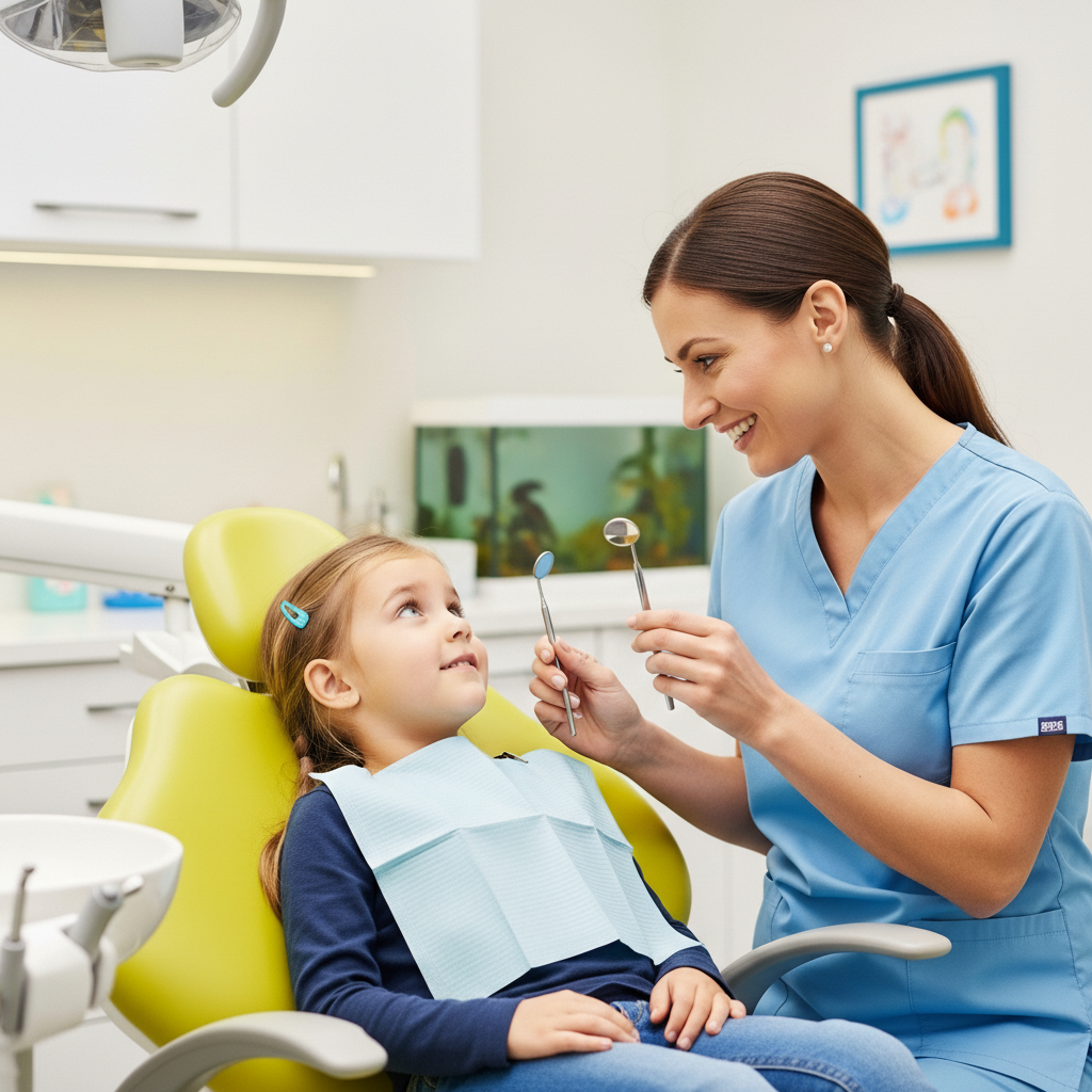 Kindertandarts Nederland biedt gedragsbegeleiding voor jonge patiënten, creëert een positieve en vertrouwde ervaring