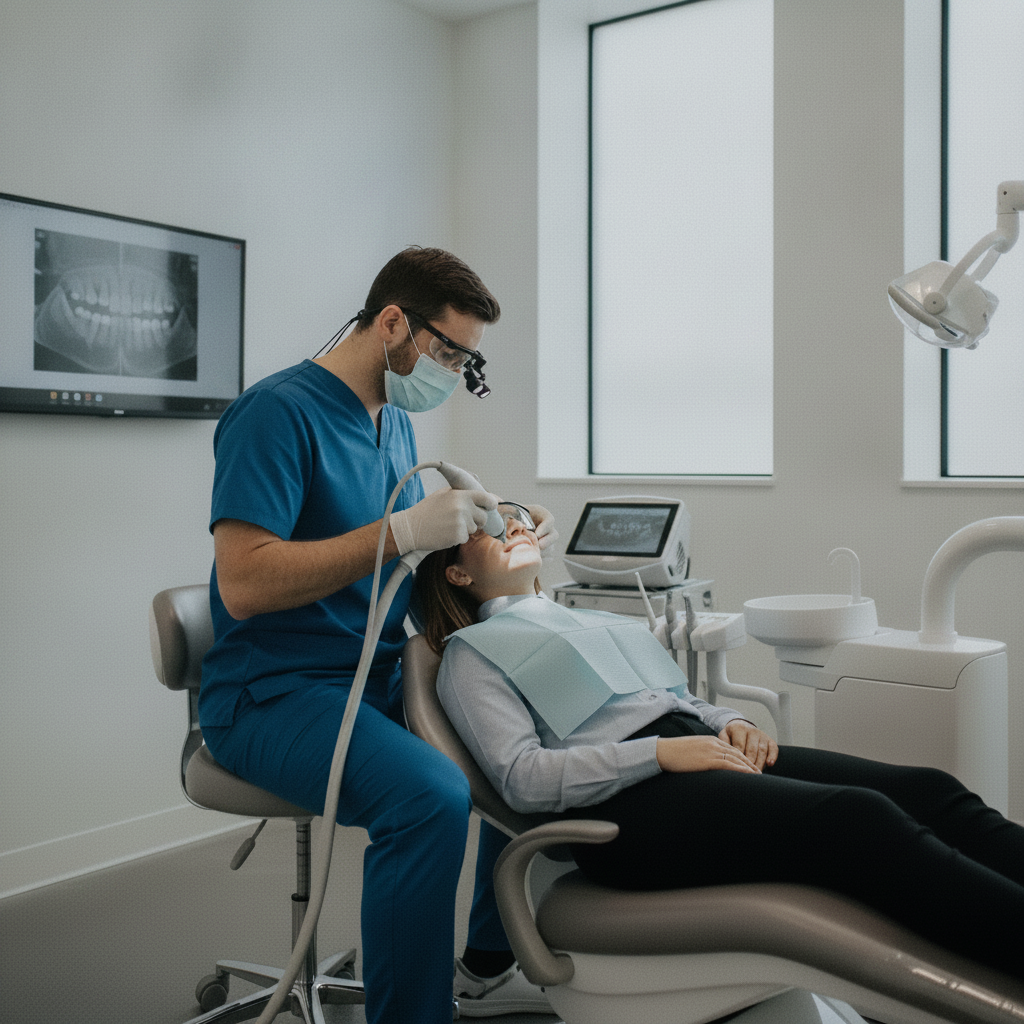Lasertechnologie voor comfortabele tandartsbehandelingen Zijn Tandbehandelingen Pijnlijk? Moderne laser tandheelkunde biedt comfortabele oplossingen voor patiënten, minimaliseert ongemak en pijn